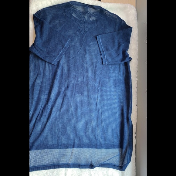 Sweaty Betty Blue Tilia Short Sleeve Tee, Top - Picture 6 of 8
